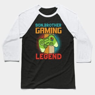 Son Brother Gaming Legend Baseball T-Shirt